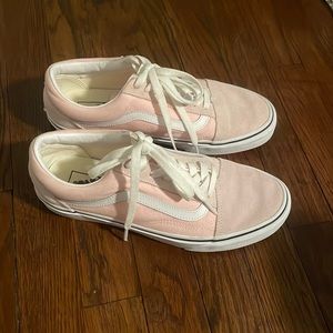 Vanz size 9 womans light pink. worn once. Excellent condition